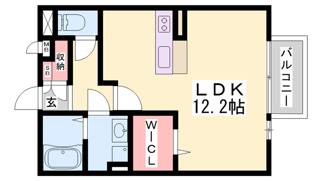 物件間取画像