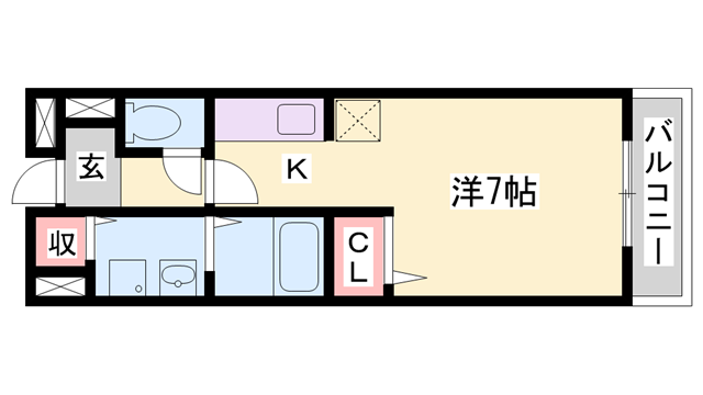 物件間取画像