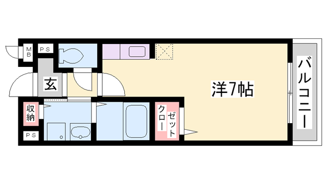姫路駅 バス12分 三条町下車:停歩2分 2階の物件間取画像