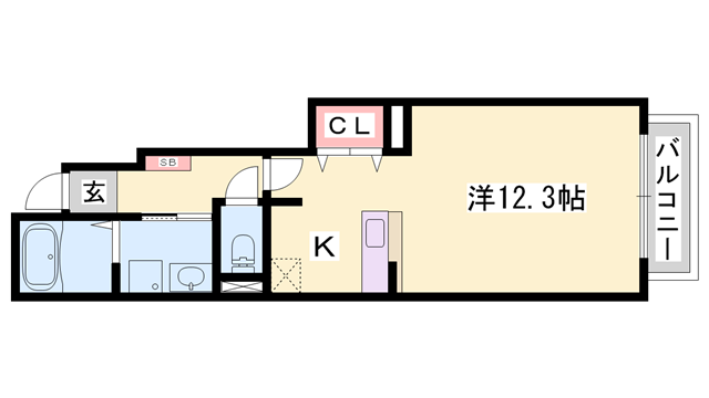 物件間取画像