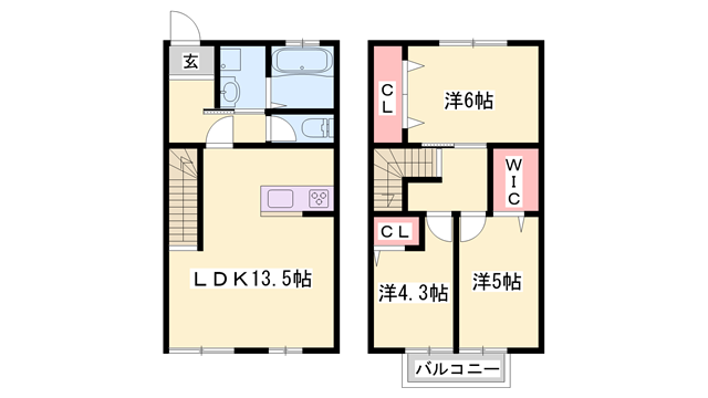 物件間取画像
