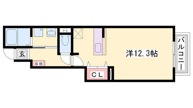 物件間取画像