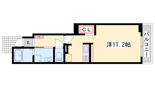 物件間取画像