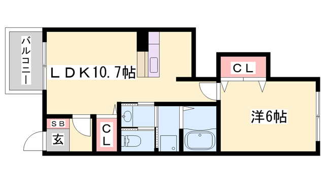 物件間取画像