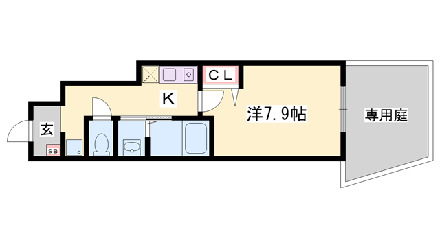 物件間取画像