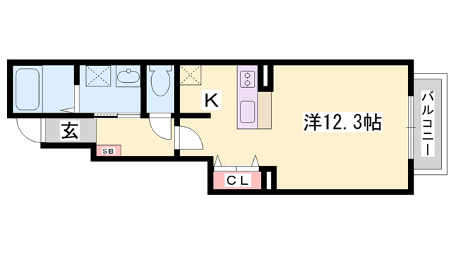 物件間取画像