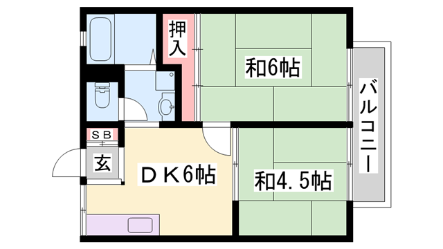 物件間取画像