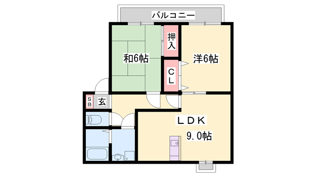 物件間取画像