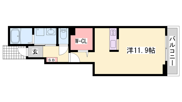 物件間取画像