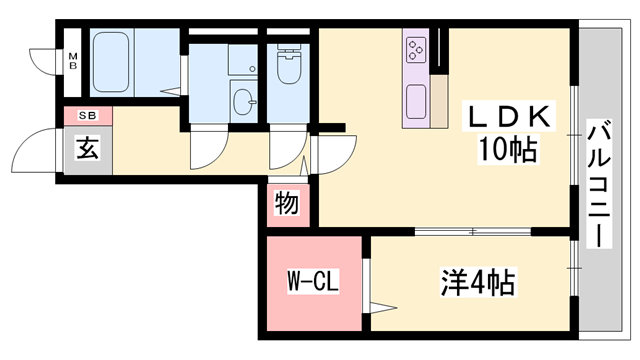 物件間取画像
