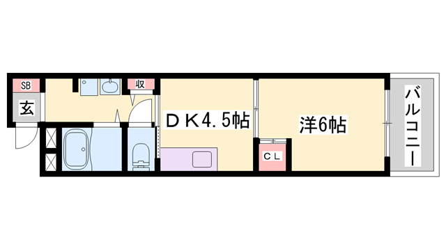 物件間取画像