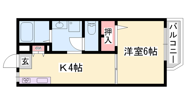 物件間取画像