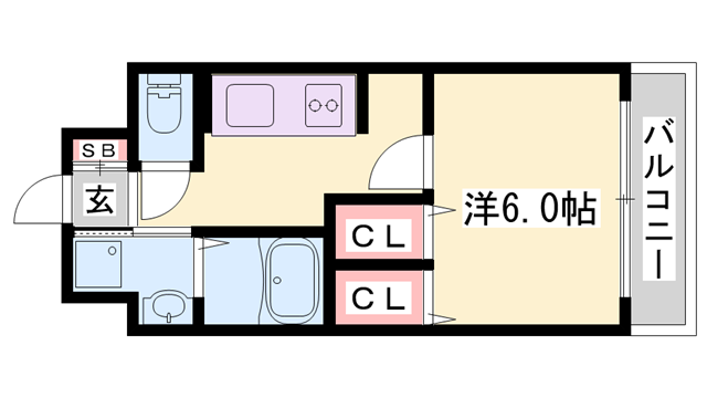 物件間取画像