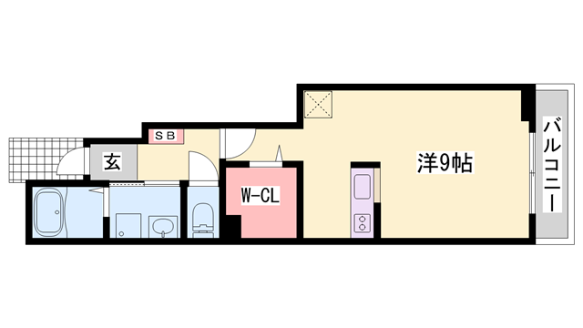 物件間取画像