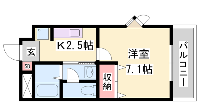 物件間取画像