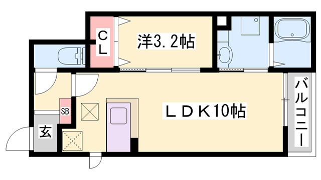 物件間取画像