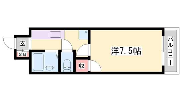 ハイメゾン緑が丘西の物件間取画像