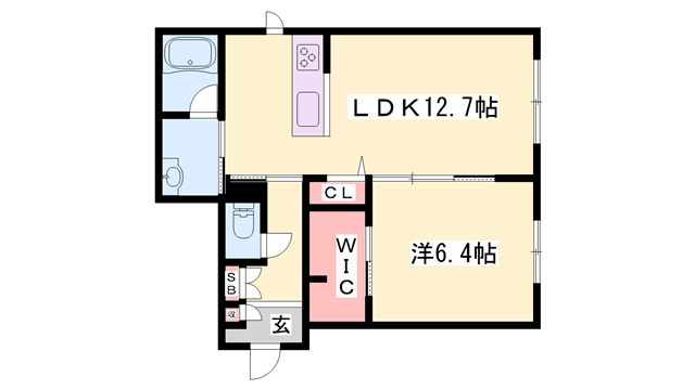 物件間取画像