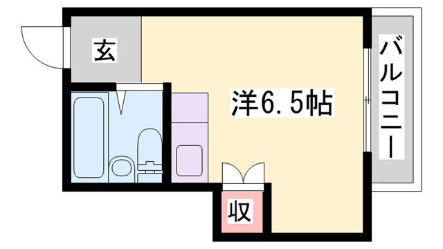白岡ハイツの物件間取画像