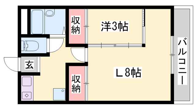 物件間取画像