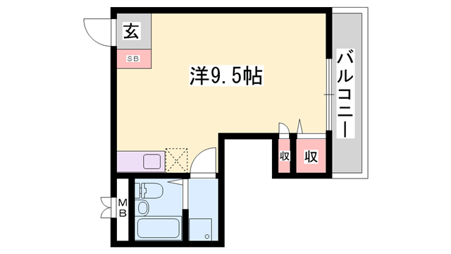 物件間取画像