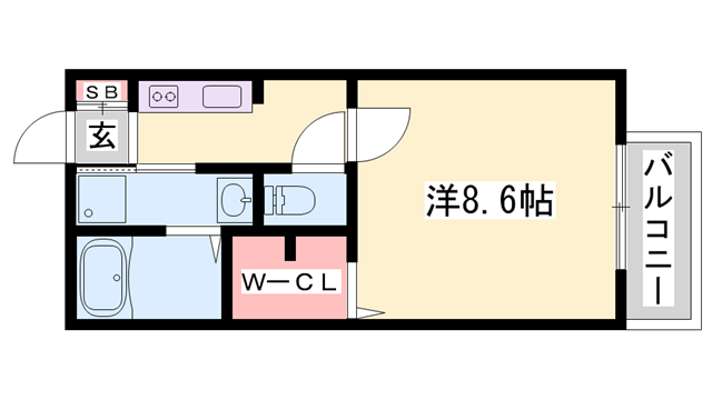 物件間取画像