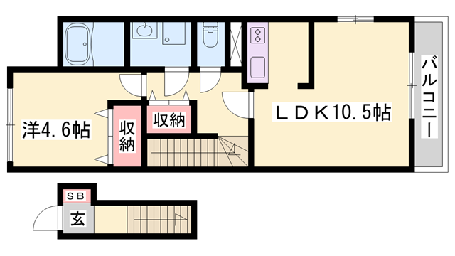 物件間取画像
