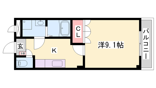 物件間取画像
