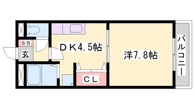 物件間取画像