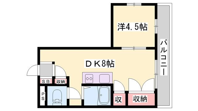 物件間取画像