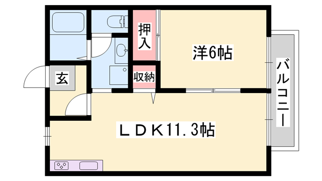 サンライフ双葉の物件間取画像