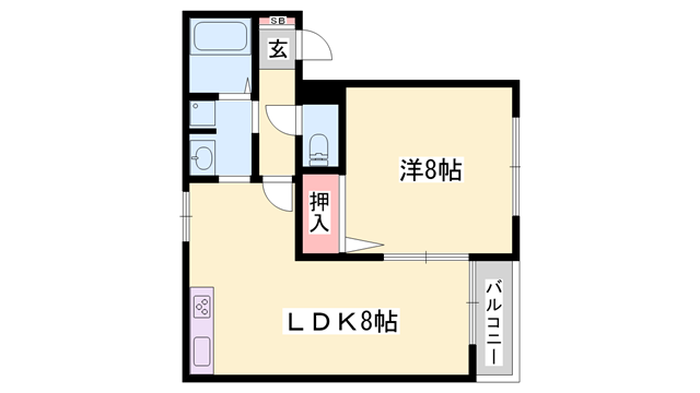 エスペレールの物件間取画像