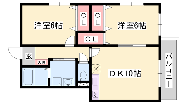 物件間取画像