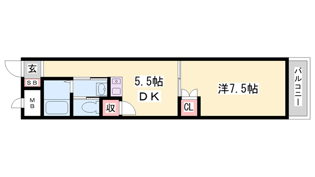 物件間取画像