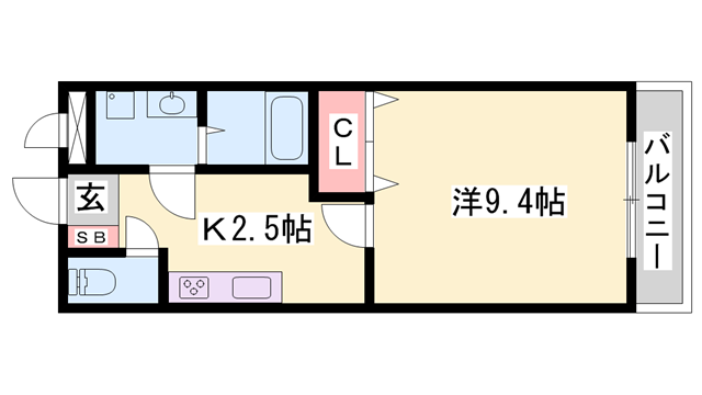 物件間取画像