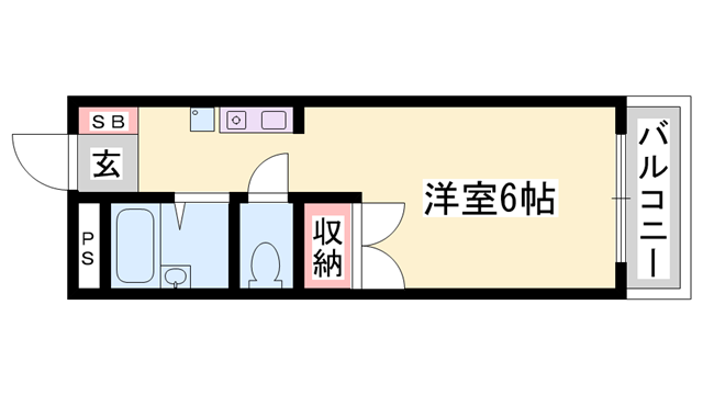 パステルSKの物件間取画像