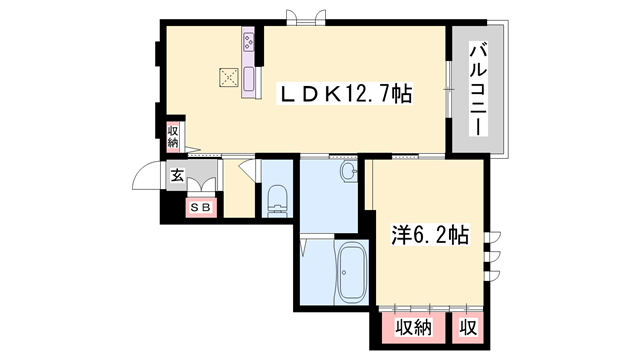 Grand Maison延末東の物件間取画像