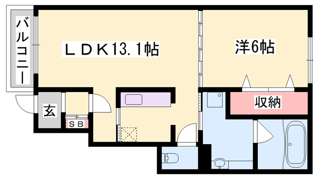 インプレスヴィラの物件間取画像