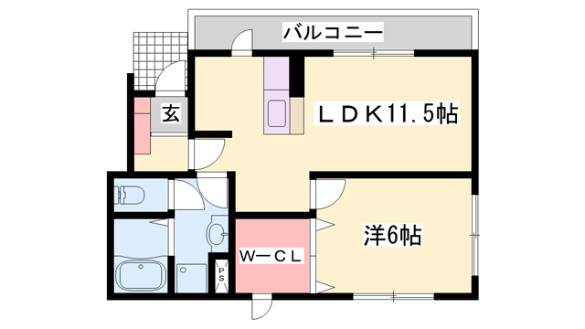 物件間取画像