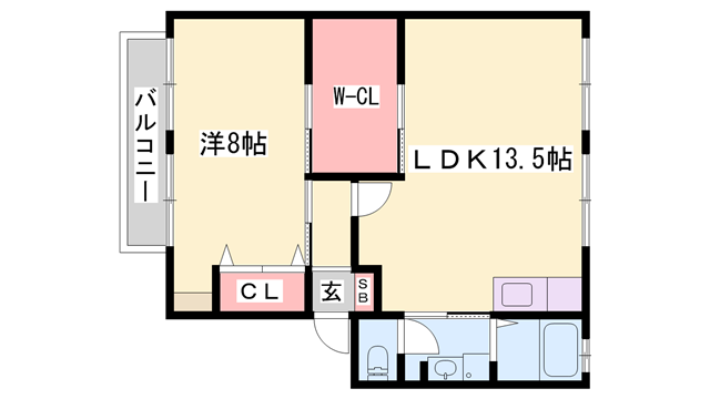 物件間取画像