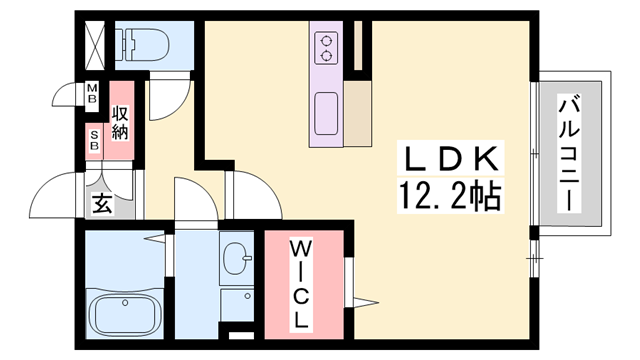 物件間取画像