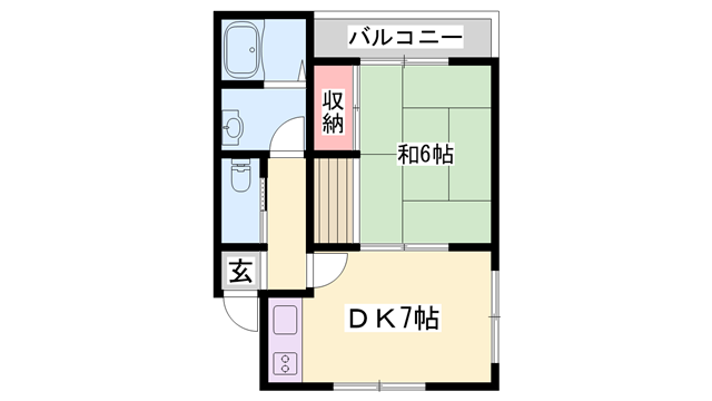物件間取画像
