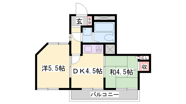 物件間取画像