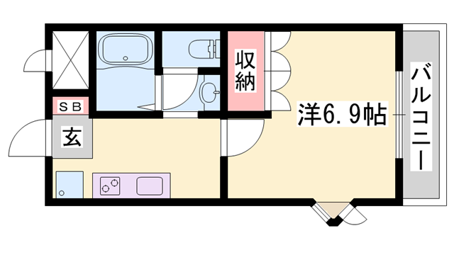 物件間取画像