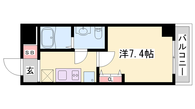 Capital.i姫路の物件間取画像