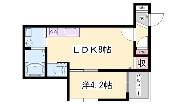 物件間取画像