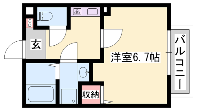 物件間取画像
