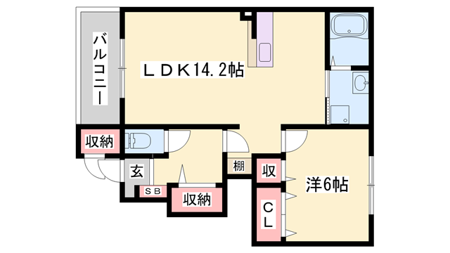 セレーノ・KⅡの物件間取画像