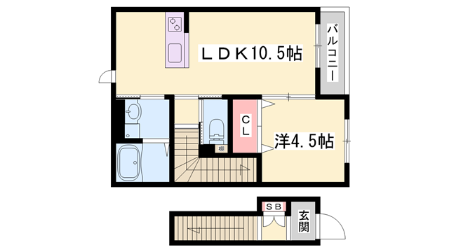 物件間取画像