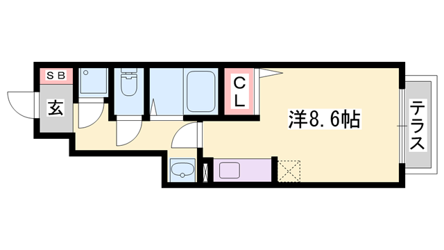 物件間取画像